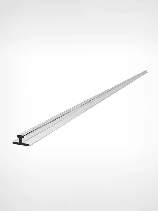 Т-профиль пластиковый для крепления разделителей на полке, 1000&times;10&times;10 мм, прозрачный