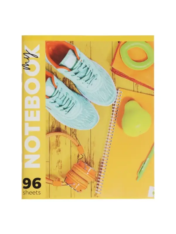 Тетрадь 96 листов в клетку Calligrata &laquo;Солнечное настроение&raquo;, МИКС