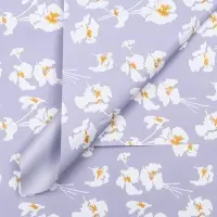 Пленка для цветов матовая, Fleur de lis, 57×57 см, фиолетовый