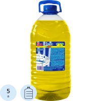 Средство для мытья посуды ЗОЛУШКА Лимон 5л ПЭТ Бутылка