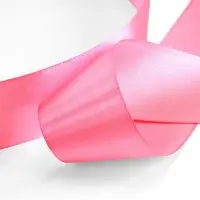 Лента атласная, 40 мм, 23&plusmn;1 м, насыщенно-розовая №05