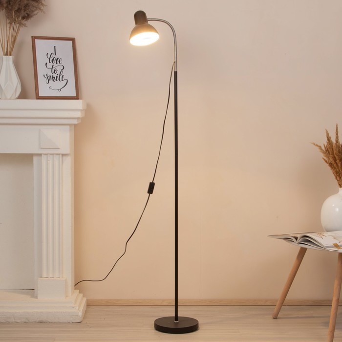 Торшер  Торшер "Деко" Е27 40Вт черный 21,5х21,5х165 см