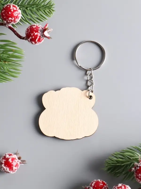 Брелок новогодний 2026 «К Деньгам», размер брелока 4.5×4 см