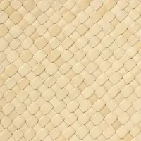 Сумка плетёная на застёжке из пандана, 41&times;16&times;50 см, бежево-коричневая