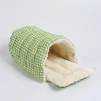 Лежанка для животных &laquo;Купе&raquo;, 45&times;30&times;19 см, зелёная клетка