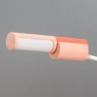Лампа настольная RISALUX &laquo;Лансер&raquo;, светодиодная, 3.5 Вт, USB, АКБ, красно-розовая, 11&times;15&times;45 см