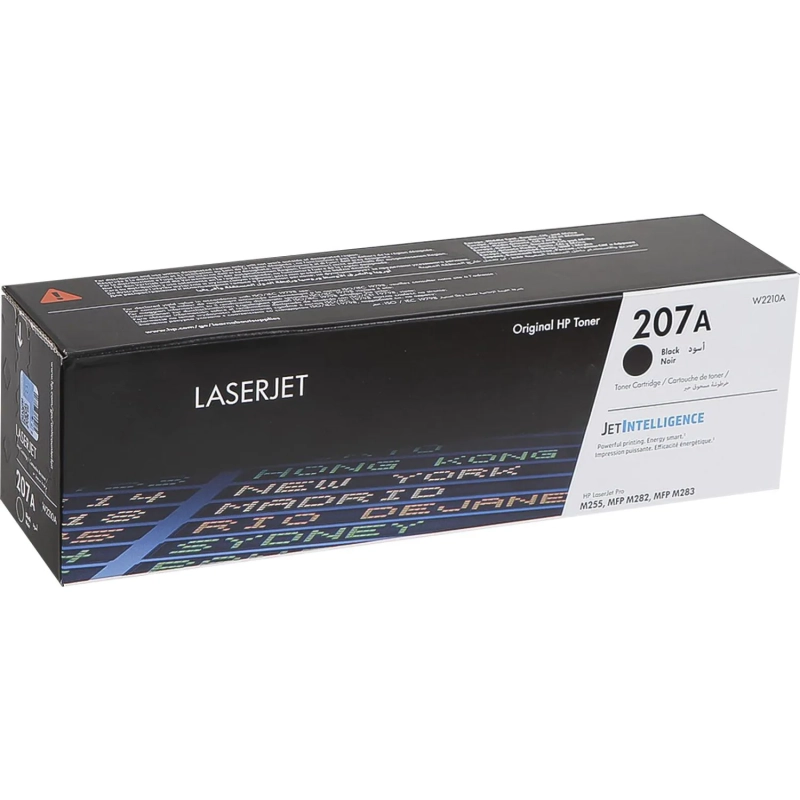 Картридж лазерный HP 207A W2210A чер. для LaserJet Pro M255/MFP M282/M283