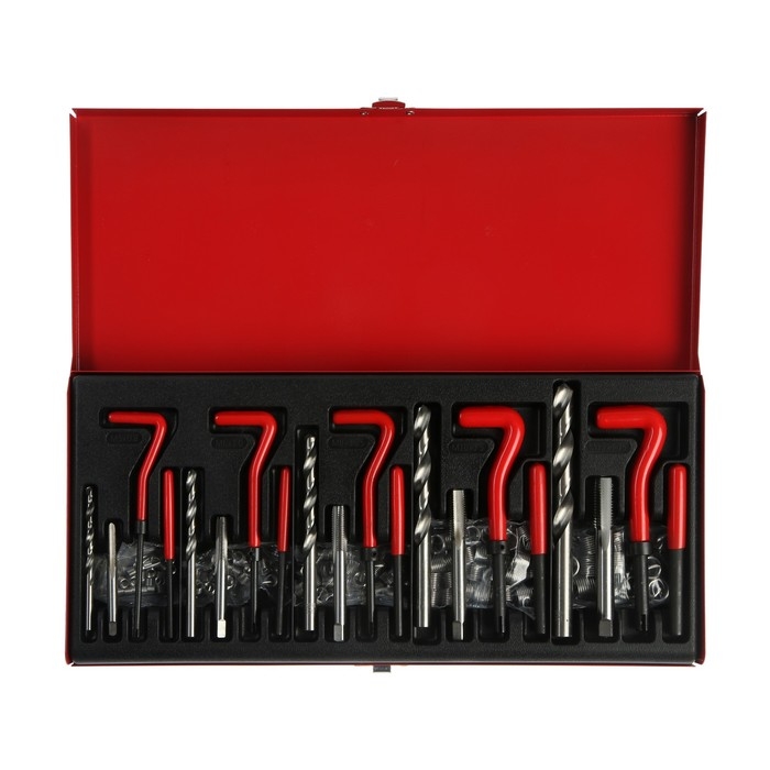 Набор для восстановления резьбы ТУНДРА, М5-М12, 131 предмет Набор для восстановления резьбы ТУНДРА, М5-М12, 131 предмет