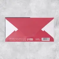 Конверт для денег «Любимой подруге» глиттер, 16.5×8 см