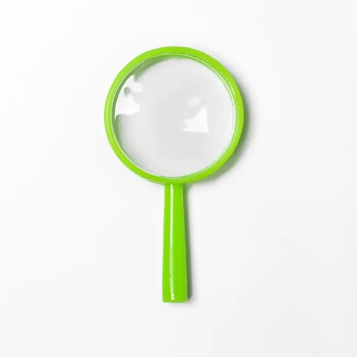 Лупа классическая, линза 25мм, увеличение 5х, пластик Лупа классическая, линза 25мм, увеличение 5х, пластик