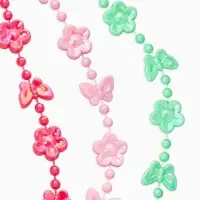 Бусы детские Выбражулька «Бабочки», 40 см, цвет МИКС Бусы детские Выбражулька «Бабочки», 40 см, цвет МИКС