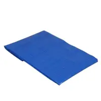 Тент защитный, 5&times;3 м, плотность 60 г/м&sup2;, УФ, люверсы шаг 1 м, тарпаулин, УФ, голубой