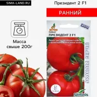 Семена Томат, &laquo;Президент II&raquo;, F1, 5 шт., Seminis, &laquo;Агрос&raquo;