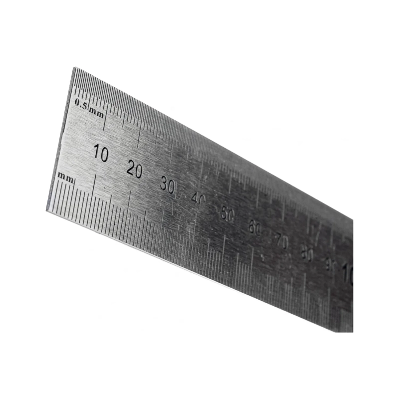 Линейка  измерительная 1000х35 мм металлическая Micron 34313