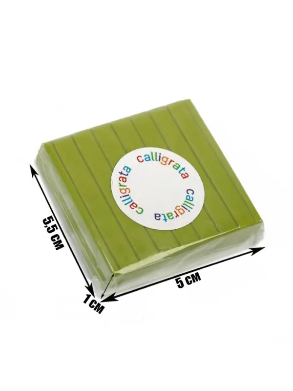Полимерная глина Calligrata 50 г, оливковая