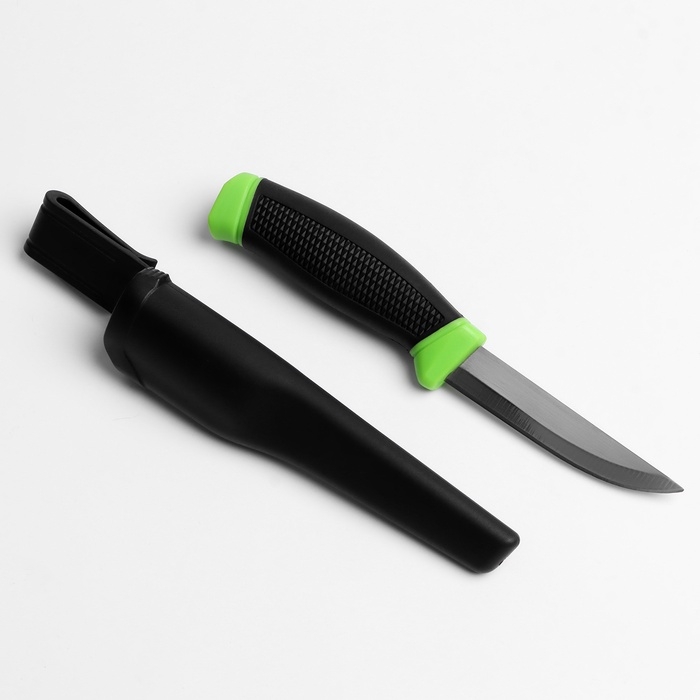 Нож туристический Нож туристический "Урал" 21см, клинок 98мм/1,8мм, зеленый