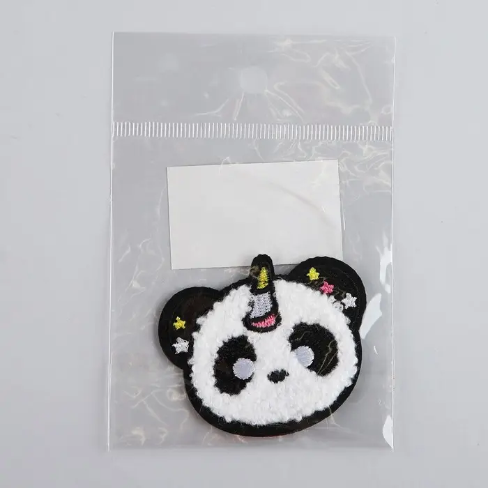 Термонаклейка на одежду «Панда», 6 х 4,8 см Термонаклейка на одежду «Панда», 6 х 4,8 см