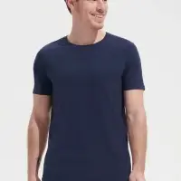 Футболка мужская Millenium Stretch Men, черная, размер S