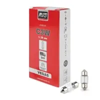 Лампа AVS Vegas 24V.C3W(SV7/8)L28мм. BOX 10шт.