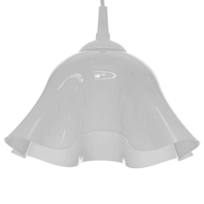 Люстра Люстра "Ирис" 1х15Вт Е27 МОДЕЛЬ: BR 00258 белый 28х28х14см