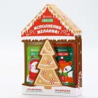 Подарочный набор косметики «Исполнения желаний», гель для душа 2 шт х 100 мл, URAL LAB Подарочный набор косметики «Исполнения желаний», гель для душа 2 шт х 100 мл, URAL LAB