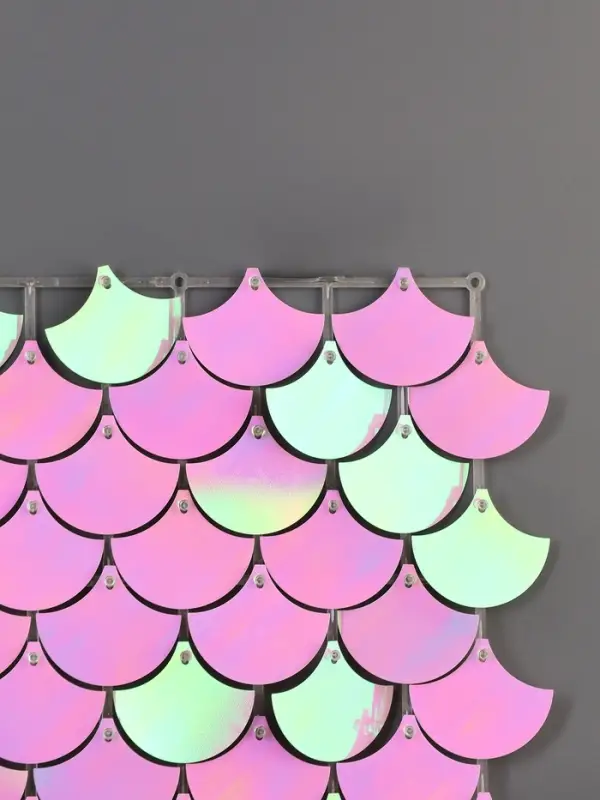 Панель с пайетками для фотозоны 30*30 см голография