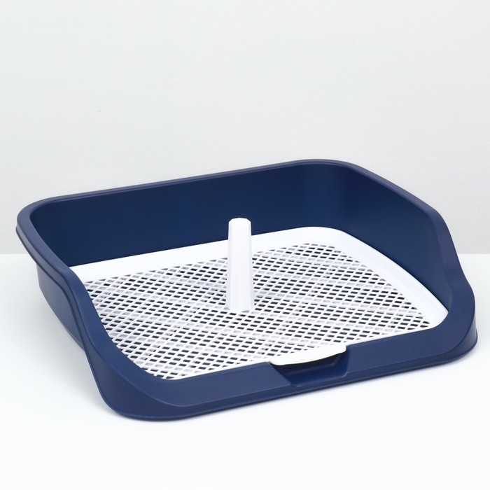 Туалет открытый 53 х 45 х 13 см, синий