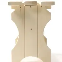 Лавка деревянная, резная №1 90х42х30 см