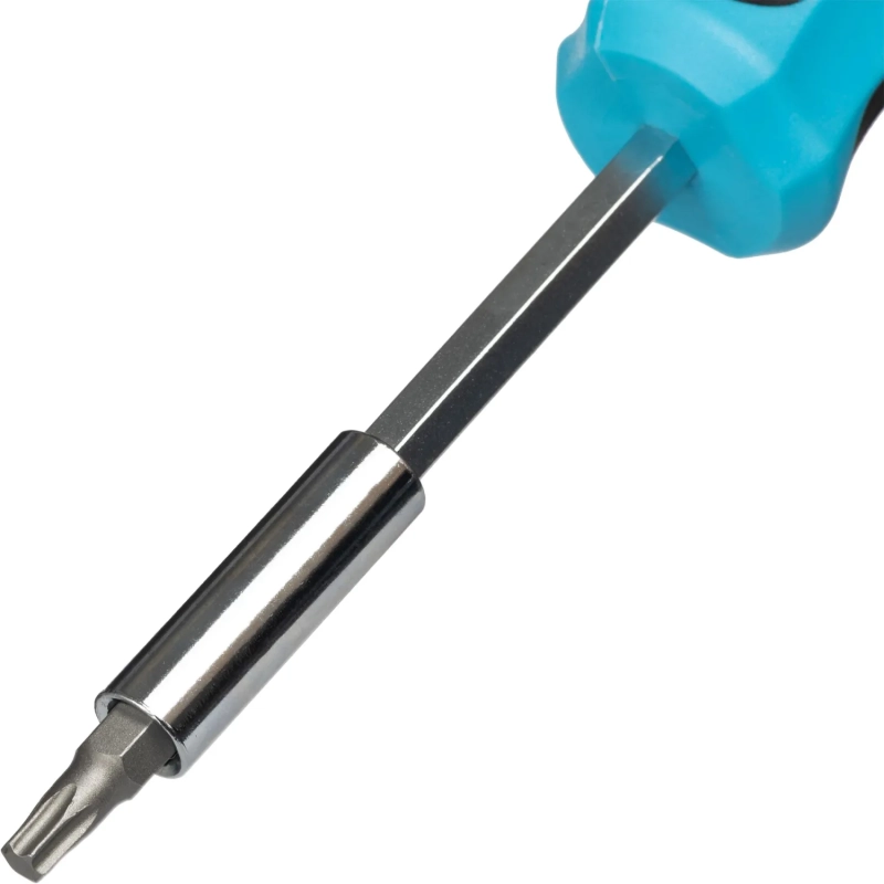 Отвертка Topfort с набором бит, 37 предметов (580137)