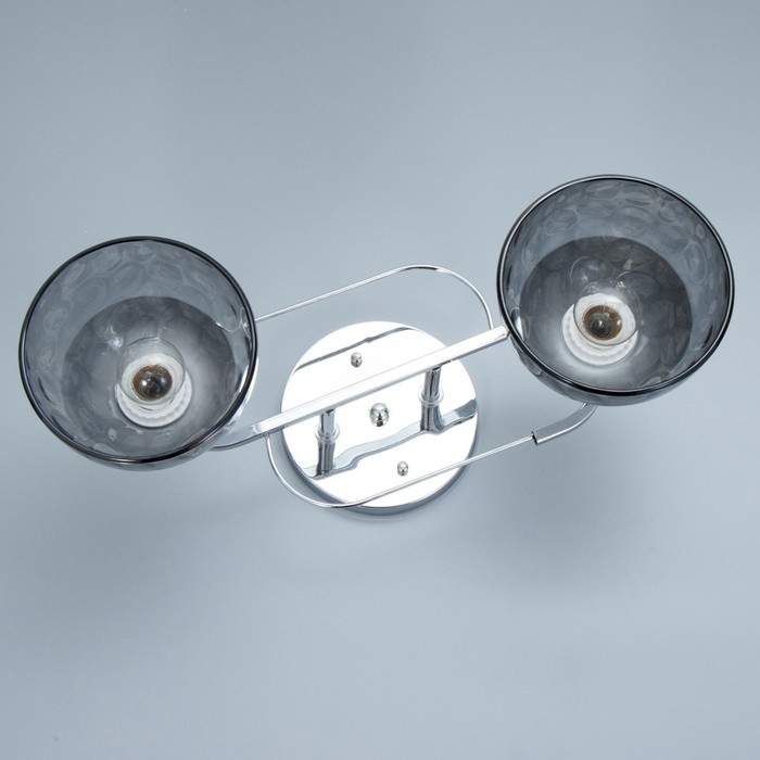 Люстра Люстра "Аквила" 2хЕ27 40Вт хром 45х15х22 см BayerLux