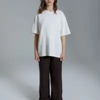 Футболка оверсайз Kangas, белая, XL/XXL