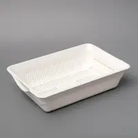Туалет глубокий с сеткой 36&times;25&times;9 см, белый