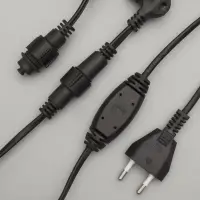 Гирлянда &laquo;Занавес&raquo; 2&times;1.5 м, IP44, УМС, тёмная нить, 360 LED, свечение синее, 220 В