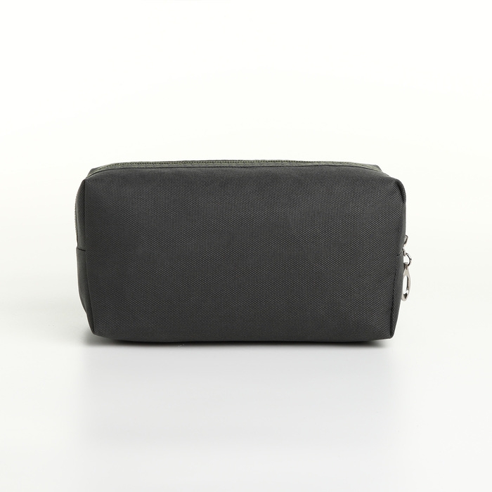 Косметичка на молнии, цвет хаки Косметичка на молнии, цвет хаки
