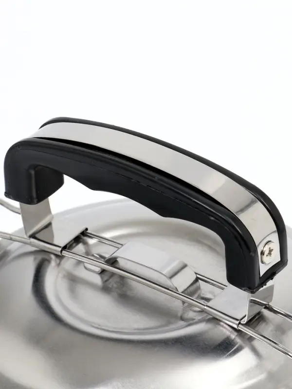 Ланч бокс TAKE IT EASY &laquo;Альструп&raquo;, 2.1 л, 3 уровня, нержавеющая сталь, серебристый