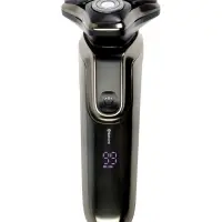 Электробритва Sakura SA-5433BK, роторная, 3 плавающие головки, LED дисплей, 5 Вт, АКБ, чёрная