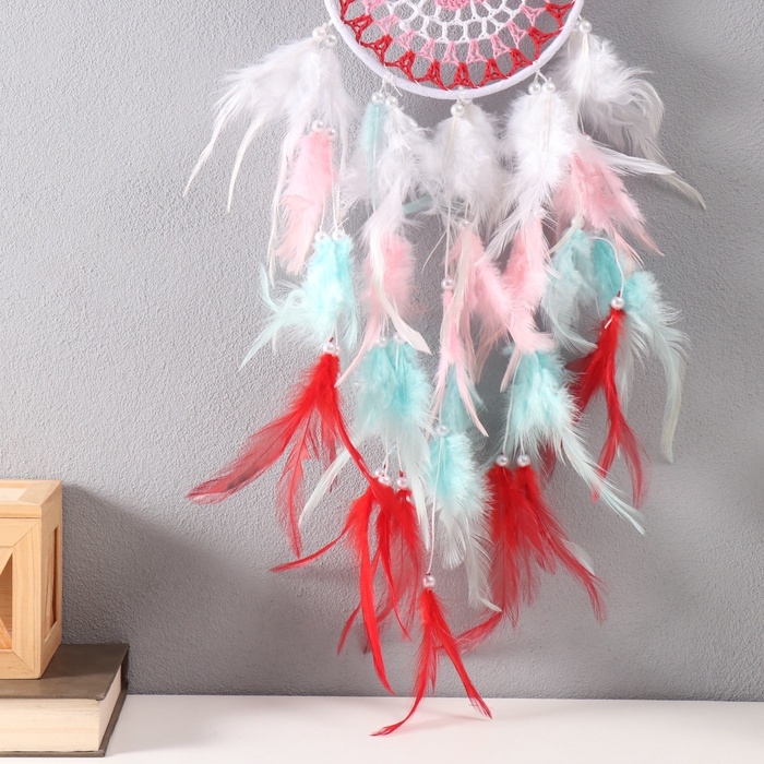 Ловец снов Ловец снов "Цветок красочный" разноцветный d=16 см 67х16 см