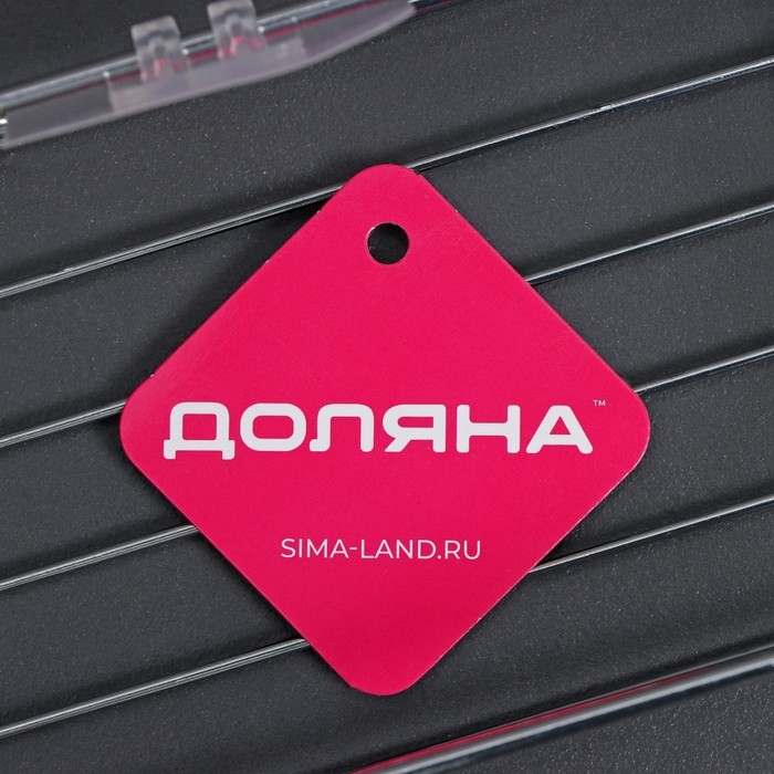 Полка на липучках Доляна, 20×10×6,5 см Полка на липучках Доляна, 20×10×6,5 см