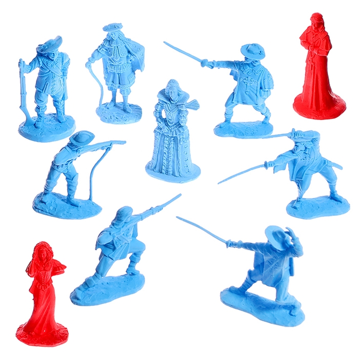Игровой набор «Мушкетеры и королевкий двор» Игровой набор «Мушкетеры и королевкий двор»