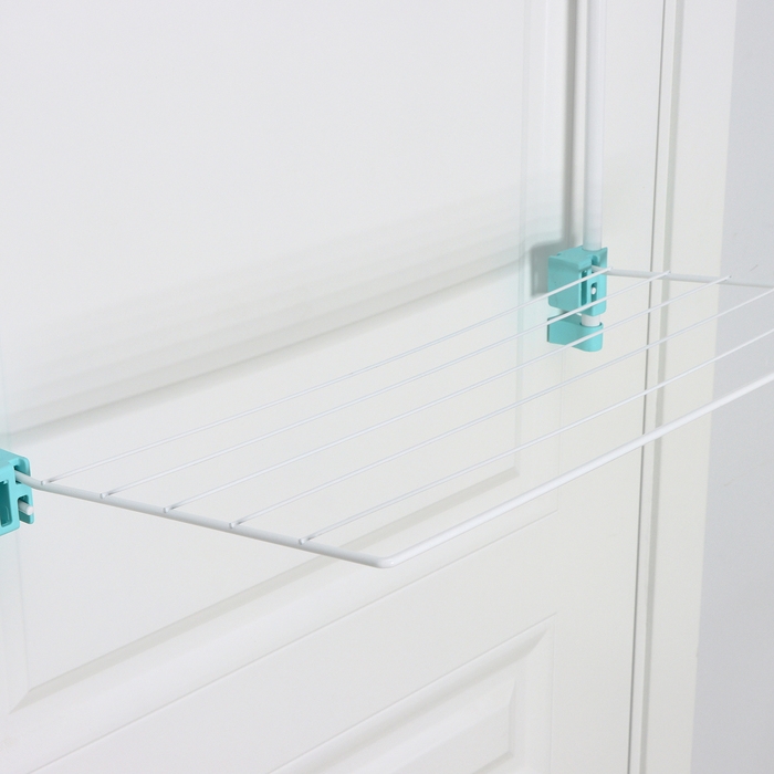 Сушилка для белья навесная, рабочая длина 11 м, цвет белый Сушилка для белья навесная, рабочая длина 11 м, цвет белый