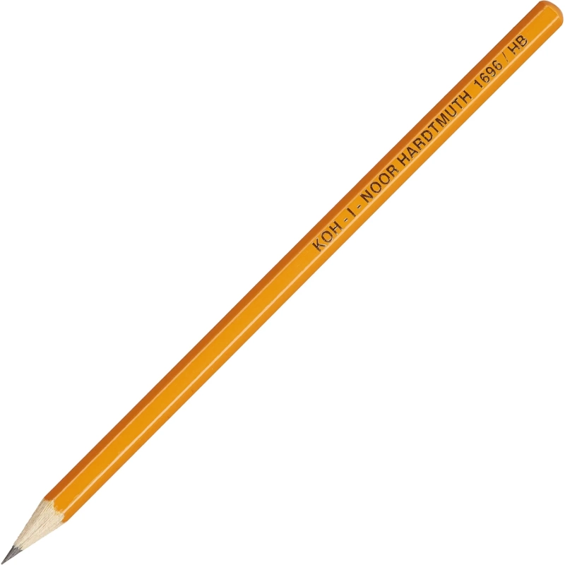Карандаш чернографитный KOH-I-NOOR HB б/ласт 1696/06 набор 6шт