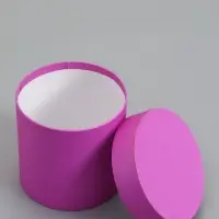 Набор шляпных коробок  4 в 1 "Фуксия" 18 &times; 18 ‒14 &times; 14 см