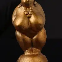 Фигурка гипс &laquo;Богиня плодородия&raquo;, 13&times;6&times;6 см, бронза