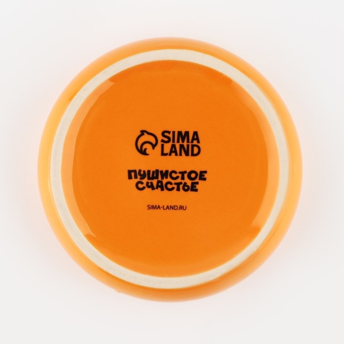 Миска керамическая для грызунов «Сырный день», 80 мл Миска керамическая для грызунов «Сырный день», 80 мл