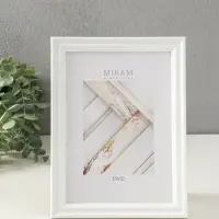 Фоторамка для фото 15&times;21 см &laquo;МИРАМ&raquo;, пластик, белый, (пластиковый экран)