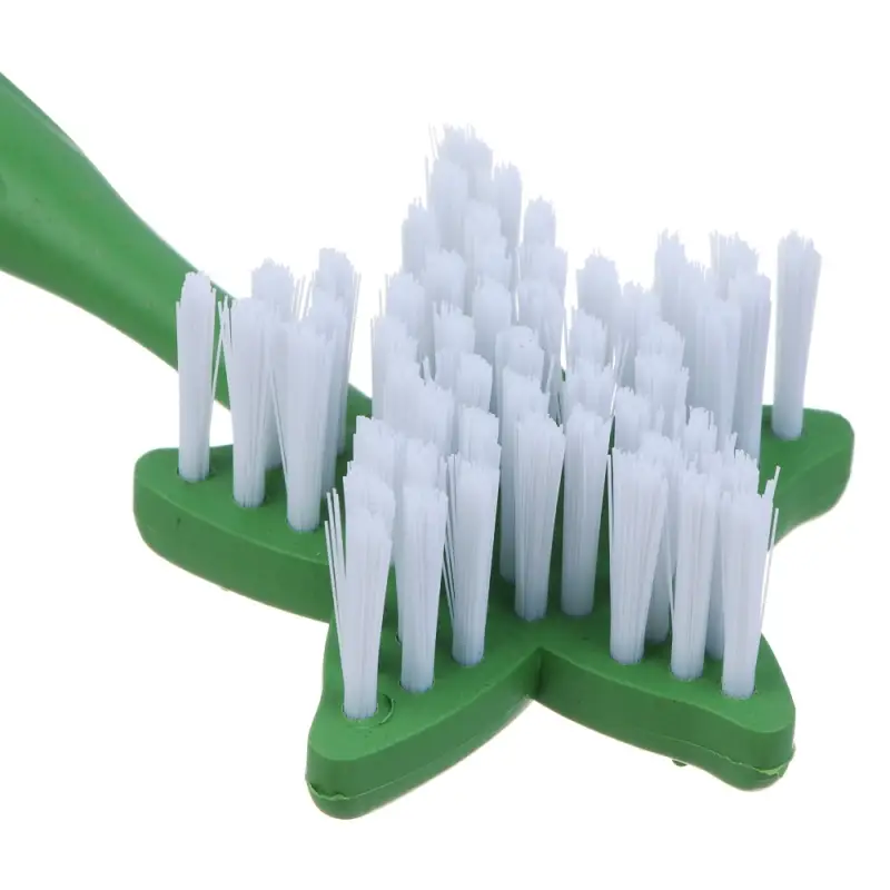 VETTA Щетка звезда с длинной ручкой, полипропилен, полиэтилентерефталат, 19,5х7,5х3,5 см, 3 цвета