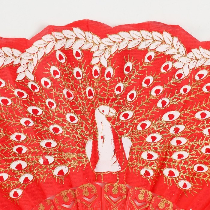 Веер h= 23 см  Веер h= 23 см "Узор", цвет и рисунок МИКС