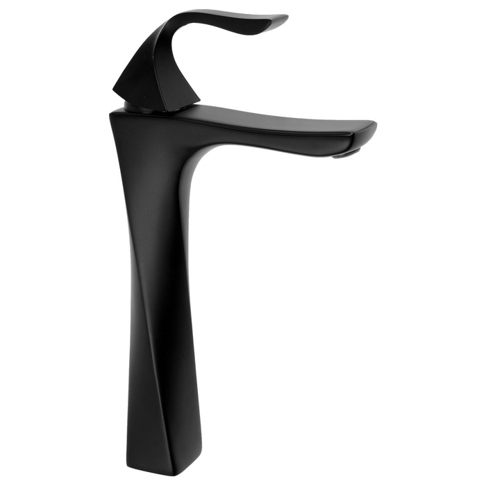 Смеситель для раковины ZEIN Z3791, дизайнерский, однорычажный, картридж 35 мм, черный Смеситель для раковины ZEIN Z3791, дизайнерский, однорычажный, картридж 35 мм, черный