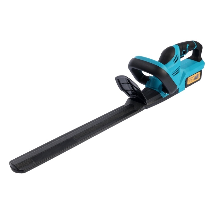 Кусторез аккумуляторный ТУНДРА, 21 В, 3 Ач, Li-ion, длина лезвия 500 мм, ширина 68 мм Кусторез аккумуляторный ТУНДРА, 21 В, 3 Ач, Li-ion, длина лезвия 500 мм, ширина 68 мм