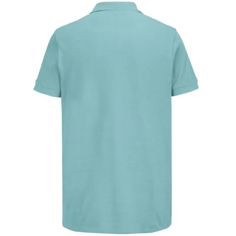 Рубашка поло унисекс Pacific, голубая (морская волна), размер S